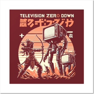 Television Zero Down Posters and Art